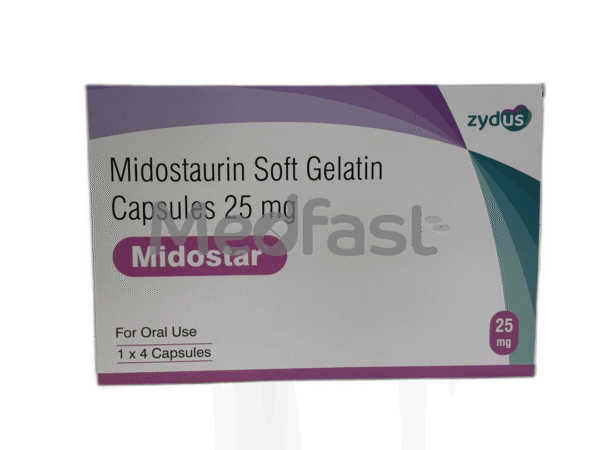 MIDOSTAR 25MG