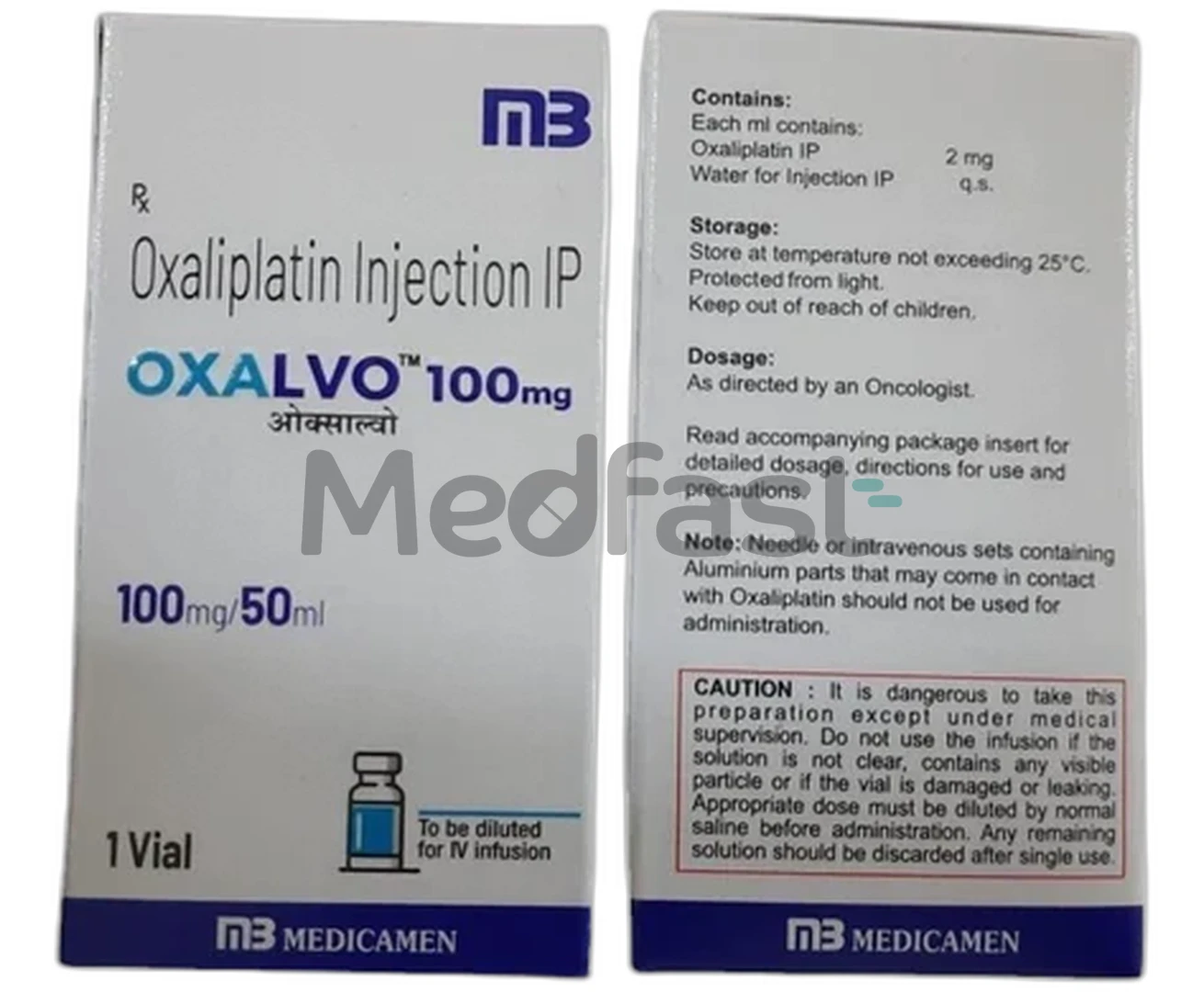 OXALVO Injection 100mg