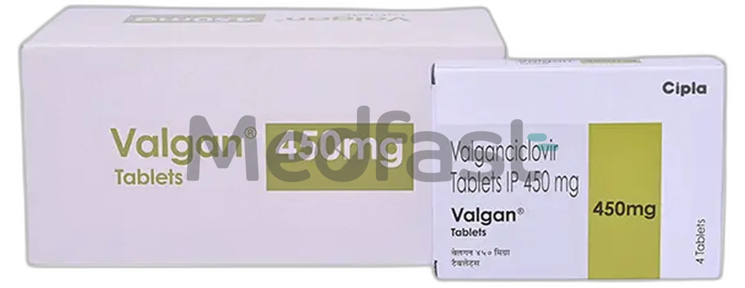 Valgan 450mg Tablet