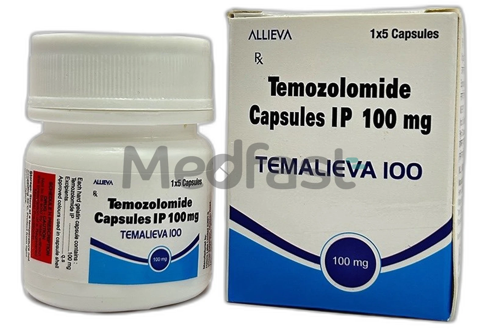 Temalieva 100mg Capsules